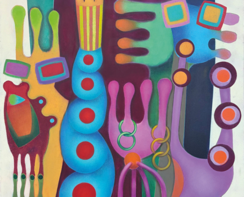 Frank-Schaal_Who-is-the-Queen-_Öl-auf-Leinwand_90x90cm