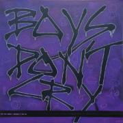 Wurstwasser-Joe-Art-by-Manuel-Engels_Boys-Don´t-Cry_2026_Acryl-&-Sprühlacke-auf-Leinwand_100x100x4cm