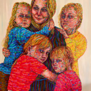 Zonia-Szysler_Von-Wurzeln-und-Flügeln_2026_Öl-auf-Leinwand_120x100cm