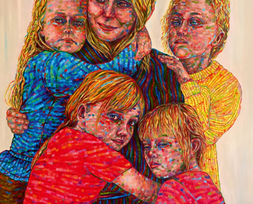 Zonia-Szysler_Von-Wurzeln-und-Flügeln_2026_Öl-auf-Leinwand_120x100cm
